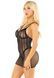 Сукня Leg Avenue Heart Net Mini Dress Black One Size