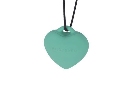 Минивибратор FairyGasm PleasureStone green - фото