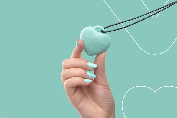 Минивибратор FairyGasm PleasureStone green - фото