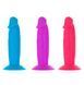 Набор фаллоимитаторов ADDICTION Silly Willy 3.3&rdquo; Silicone Dildo 3 цвета 12 шт. (8,3 см) - фото товара