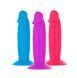 Набор фаллоимитаторов ADDICTION Silly Willy 3.3&rdquo; Silicone Dildo 3 цвета 12 шт. (8,3 см) - фото товара