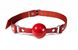 Кляп с шариком Feral Feelings Silicon Ball Gag Red/Red - фото товара