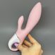 Satisfyer Air Pump Bunny 3 - вібратор-кролик з надувною головкою - фото товару