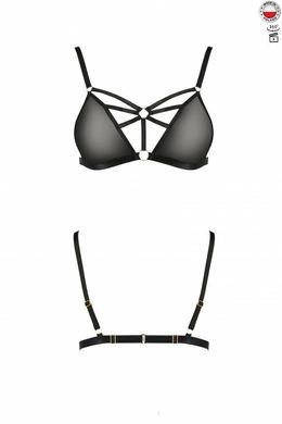 Бюстгальтер-стрепы Passion Exclusive MEGGY BRA black S/M