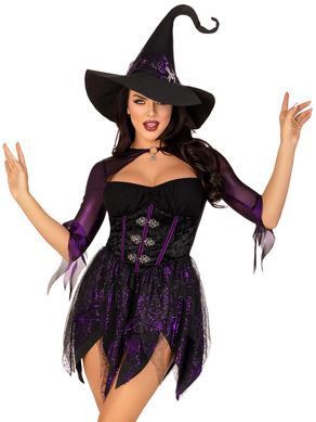Эротический костюм ведьмы Leg Avenue Mystical Witch S