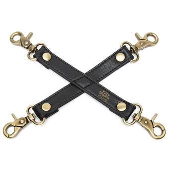Хрестовина Fifty Shades of Grey Bound to You Faux Leather Hogtie - фото