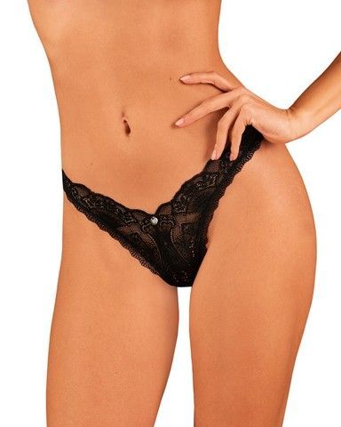 Трусики Obsessive Donna Dream thong XS/S черные