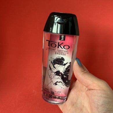 Shunga Toko AROMA орально-вагінальна змазка полуничне вино 165 мл - фото