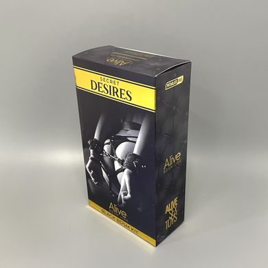 Набор БДСМ аксессуаров Alive Secret Desires Black BDSM Kit (8 pcs) - фото