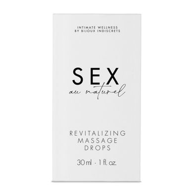 Массажный гель Bijoux Indiscrets Sex au Naturel Revitalizing (30 мл) - фото