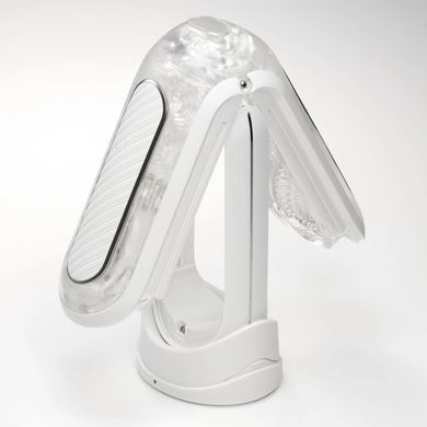 Вібромастурбатор з вакуумом Tenga Flip Zero Gravity Electronic Vibration White білий - фото