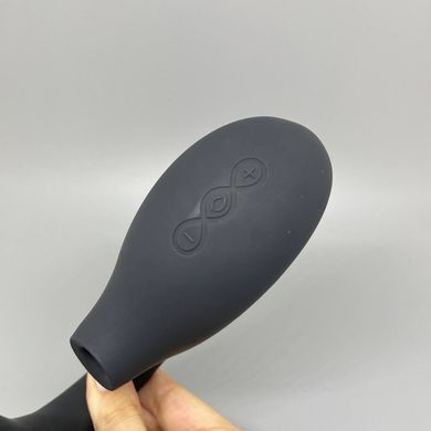 LELO Enigma Black - вакуумний вібратор чорний - фото