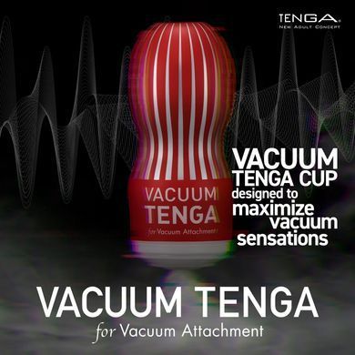Вакуумний мастурбатор Tenga Vacuum cup - фото