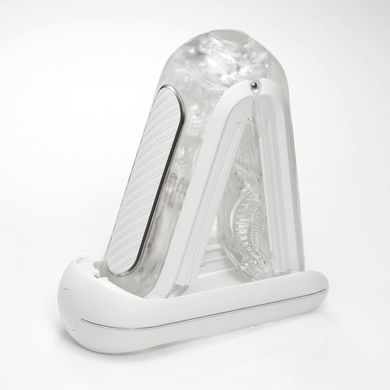 Вібромастурбатор з вакуумом Tenga Flip Zero Gravity Electronic Vibration White білий - фото