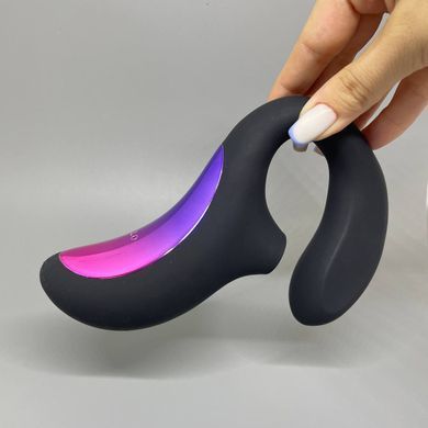 LELO Enigma Black - вакуумний вібратор чорний - фото