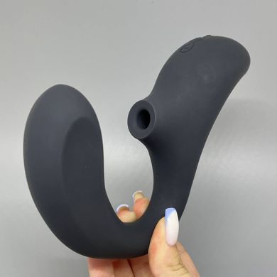 LELO Enigma Black - вакуумний вібратор чорний - фото