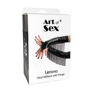 Лаковані мітенки Art of Sex Lerona червоні M