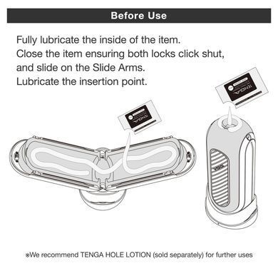 Вібромастурбатор з вакуумом Tenga Flip Zero Gravity Electronic Vibration White білий - фото