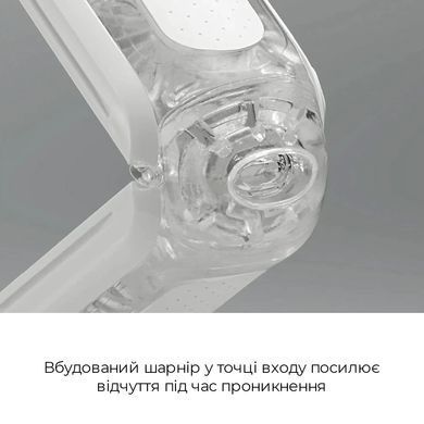 Мастурбатор Tenga Flip Zero White білий - фото