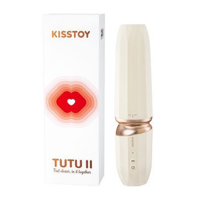 KISSTOY Tutu II - мини секс-машина с подогревом