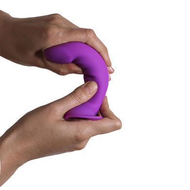 Ділдо для страпона Adrien Lastic Hitsens 6 5 inch Purple (13,5 см) - фото