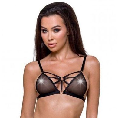 Бюстгальтер-стрепы Passion Exclusive MEGGY BRA black S/M