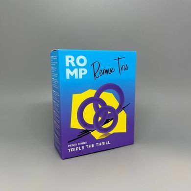 Набір ерекційних кілець Romp Remix Trio (3 шт.) - фото