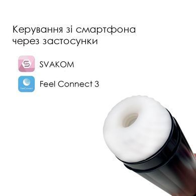 Svakom Hannes Neo - мастурбатор автоматический с подогревом, подключением к интерактивным видео - фото