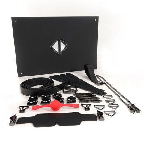 Набор для БДСМ LOCKINK Bondage & Restraint Black Set - фото