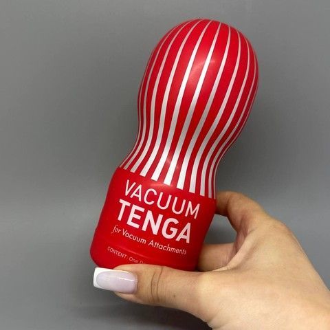 Вакуумный мастурбатор Tenga Vacuum cup - фото