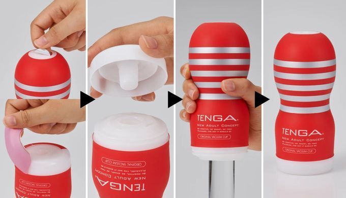 Вакуумний мастурбатор Tenga Vacuum cup - фото