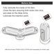 Вібромастурбатор з вакуумом Tenga Flip Zero Gravity Electronic Vibration White білий - фото товару