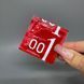 Презервативи Olo 0.01 ZERO RED Foil (10 шт) точкові ультратонкі - фото товару