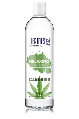 Смазка на гибридной основе BTB Relaxing Lubricant Cannabis 250 мл - фото