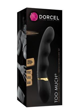 Вібратор Dorcel Too Much Rechargeable Black - фото