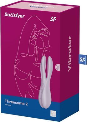 Satisfyer Threesome 2 Violet - вібратор для клітора - фото