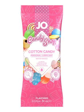 Съедобный лубрикант System JO H2O Cotton Candy  - 10 мл