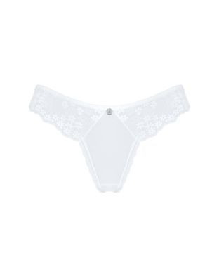Трусики Obsessive Heavenlly panties M/L белые