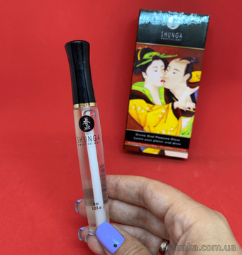 Клубничный блеск для губ Shunga LIPGLOSS (10 мл) - фото
