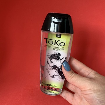 Shunga Toko AROMA - орально-вагінальний лубрикант зі смаком дині та манго - 165 мл - фото