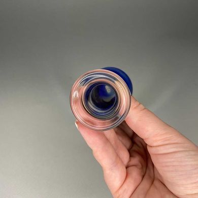 Скляна анальна пробка з довгою ніжкою (4,2 см) - фото
