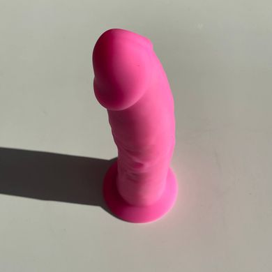 Фаллоимитатор светящийся SilexD Johnny Pink Glow in the dark (15,4 см) - фото