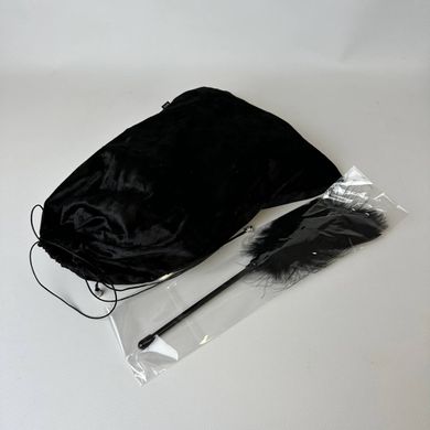 Art of Sex Set Leather - набір БДСМ 10 предметів чорний - фото