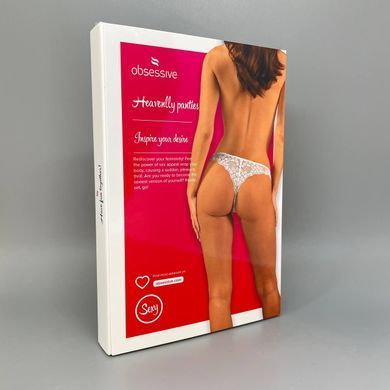 Трусики Obsessive Heavenlly panties M/L белые