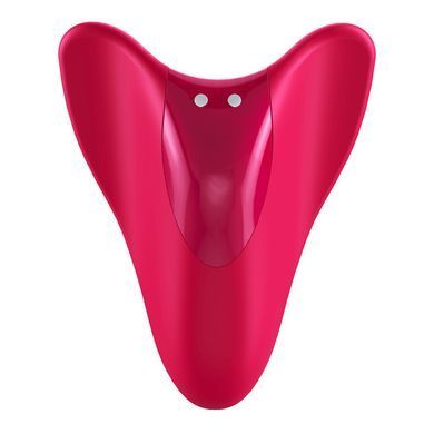 Satisfyer High Fly - вібратор на палець червоний - фото