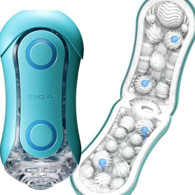 Мастурбатор Tenga FLIP ORB Ocean Blue голубой - фото