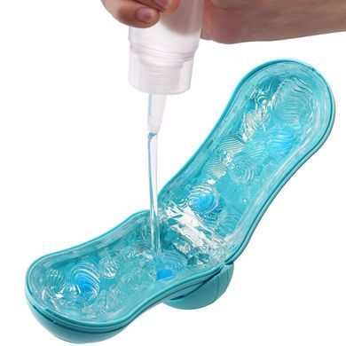 Мастурбатор Tenga FLIP ORB Ocean Blue голубой - фото