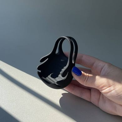 Эрекционное виброкольцо Dorcel FUN BAG со стимуляцией мошонки - фото