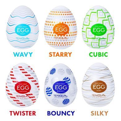 Яйце мастурбатор Tenga Egg Bouncy - фото