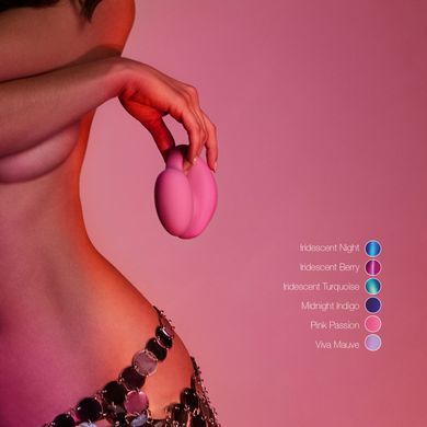Виброяйцо с вакуумным клиторальным стимулятором Love To Love Wonderlover pink passion - фото